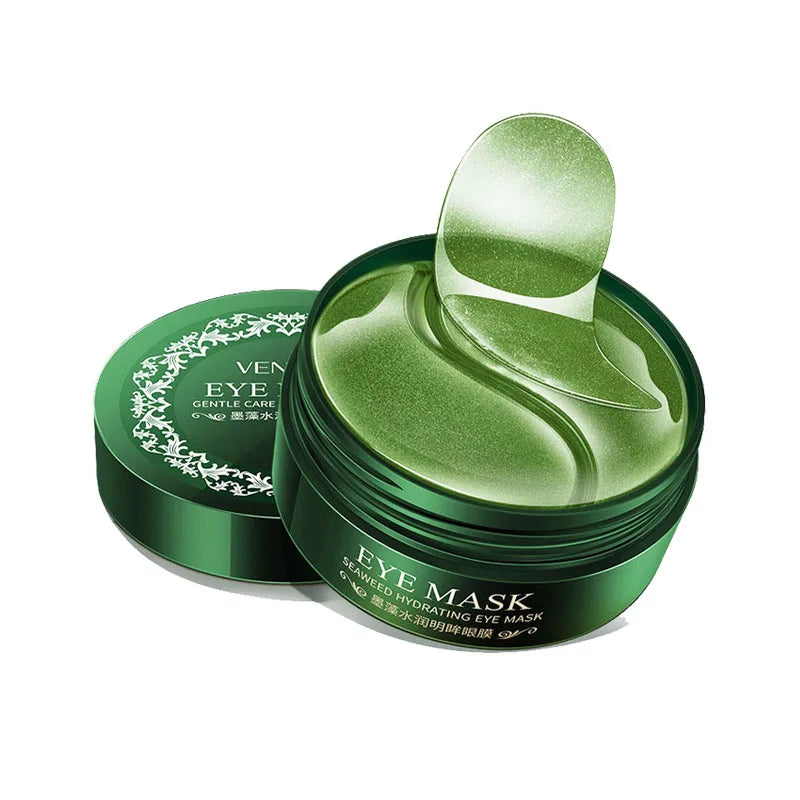 Seaweed Gold Collagen Under-Eye Mask – Anti-Aging, Moisturizing, Dark Circle & Puffiness Treatment