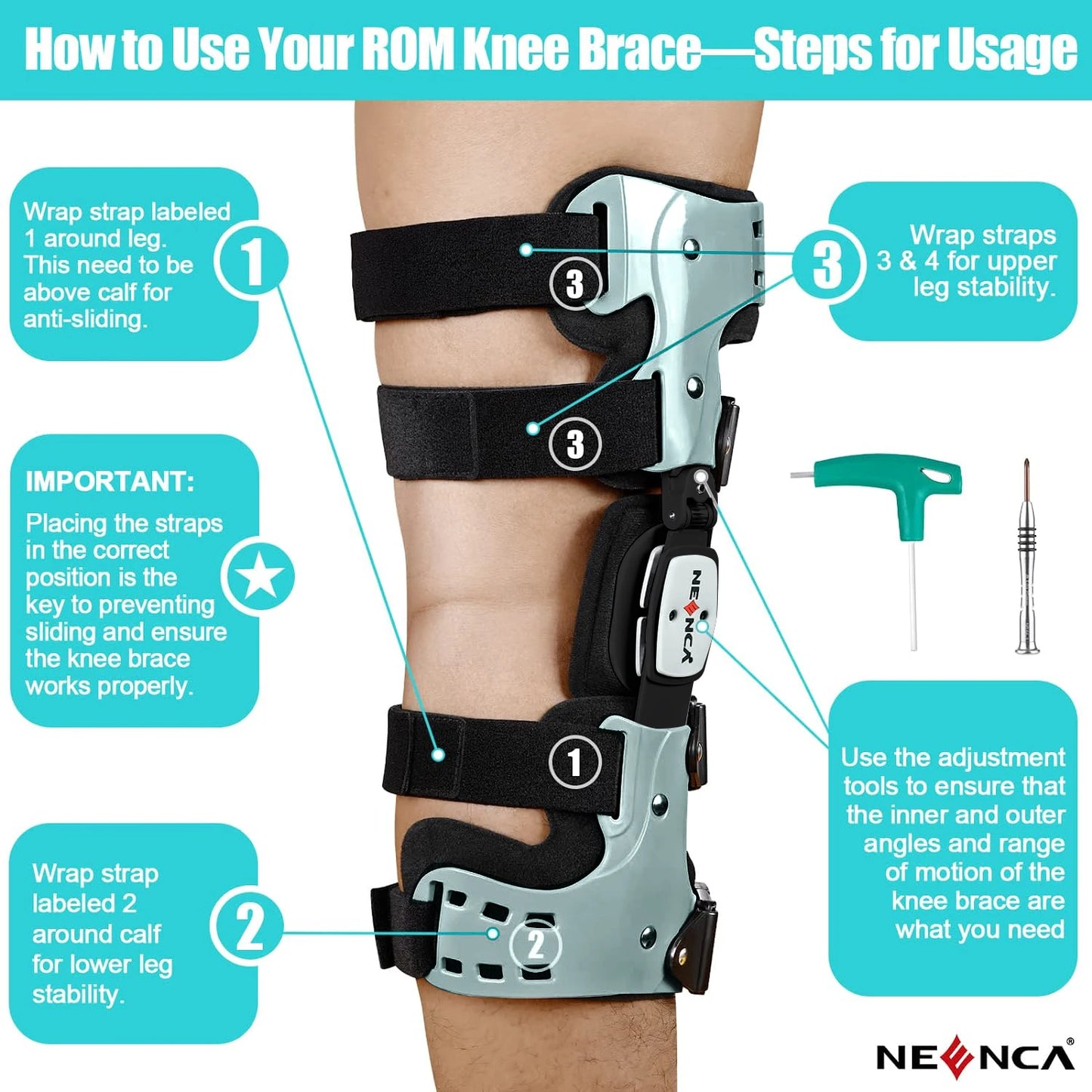 Unloader Knee Brace – Adjustable Support for Arthritis Pain, Osteoarthritis, Cartilage Defect & Avascular Necrosis Relief