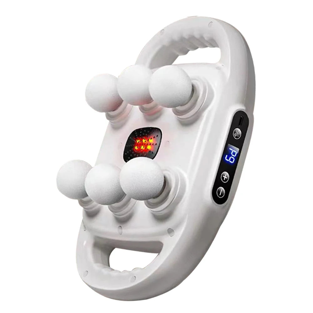 ProPulse™ 6-Head High-Frequency Fascia Massage Gun – Deep Tissue Percussion Massager for Muscle Recovery & Circulation