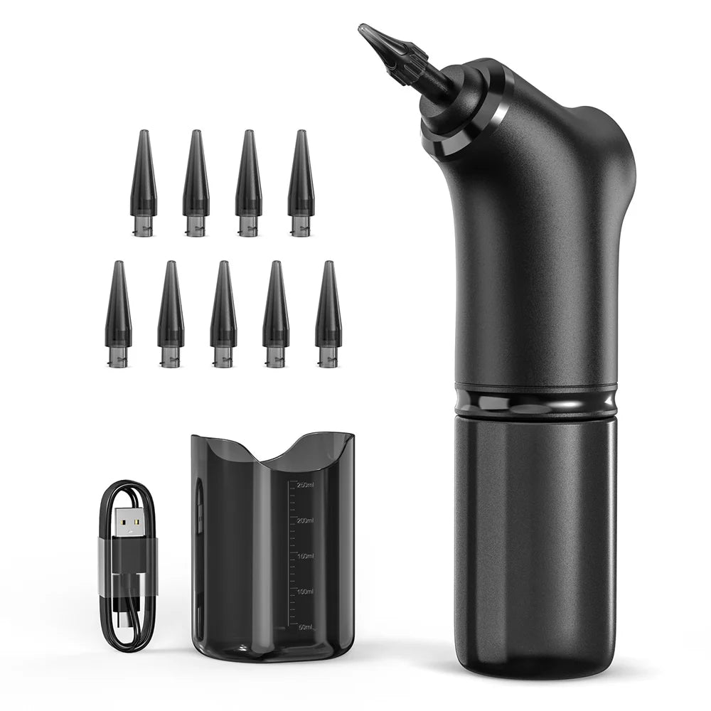 Electric Ear Cleaner Kit – 4 Pressure Modes Water Irrigation Ear Wax Removal System for Adults & Children Ear Care