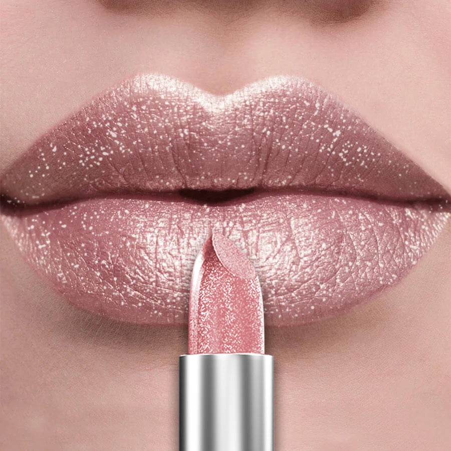 Bold & Intense Glitter Metallic Lipstick
