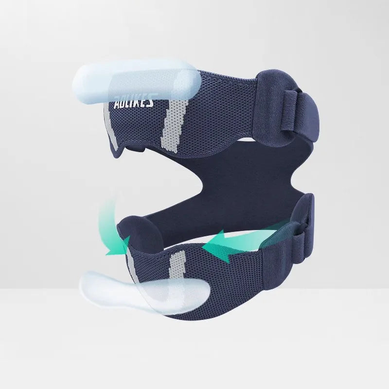 Patella Knee Strap with Silicone Pad – Adjustable Compression Brace for Patellar Tendon & Knee Pain Relief
