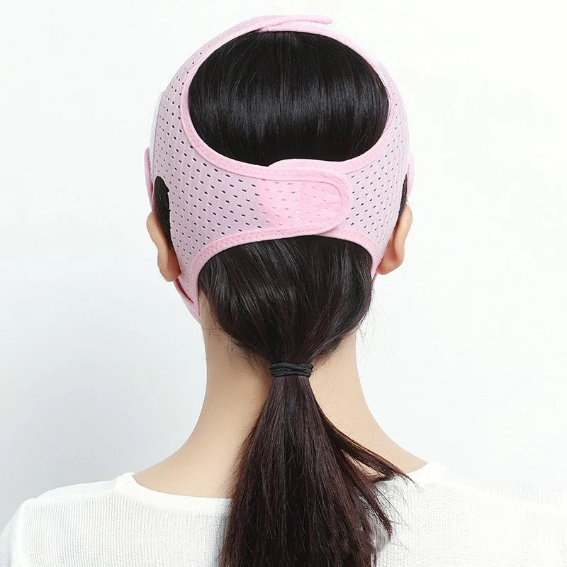Double Chin Reducer – V Line Face Slimming Strap, Jawline Lifting Belt & Anti-Wrinkle V Shaped Mask
