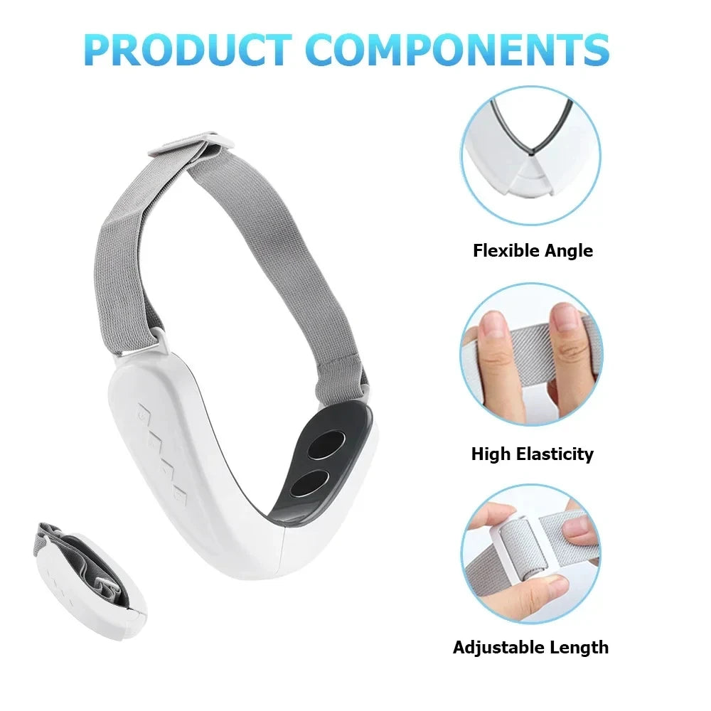 V Face Facial Massager – Intelligent V-Shaped Lifting Belt, Double Chin Reducer & Skin Firming Beauty Device