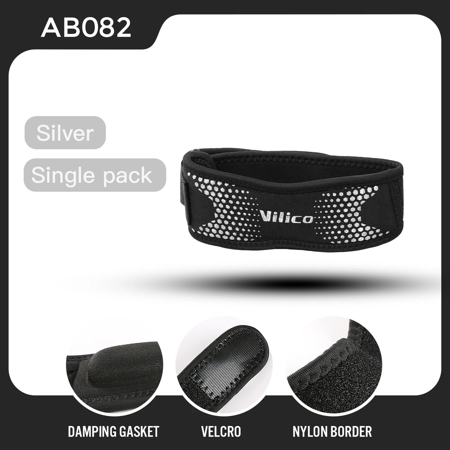 Patella Knee Strap – Adjustable Patellar Tendon Support Band & Knee Brace