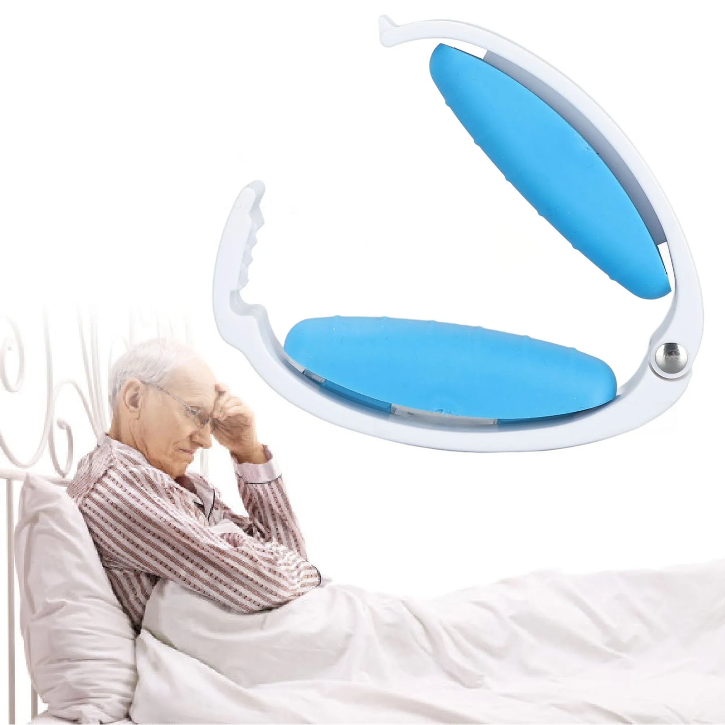 Male Urinary Incontinence Clamp – Adjustable Soft Silicone Incontinence Clip for Men, Prevents Leakage & Provides Comfortable Care