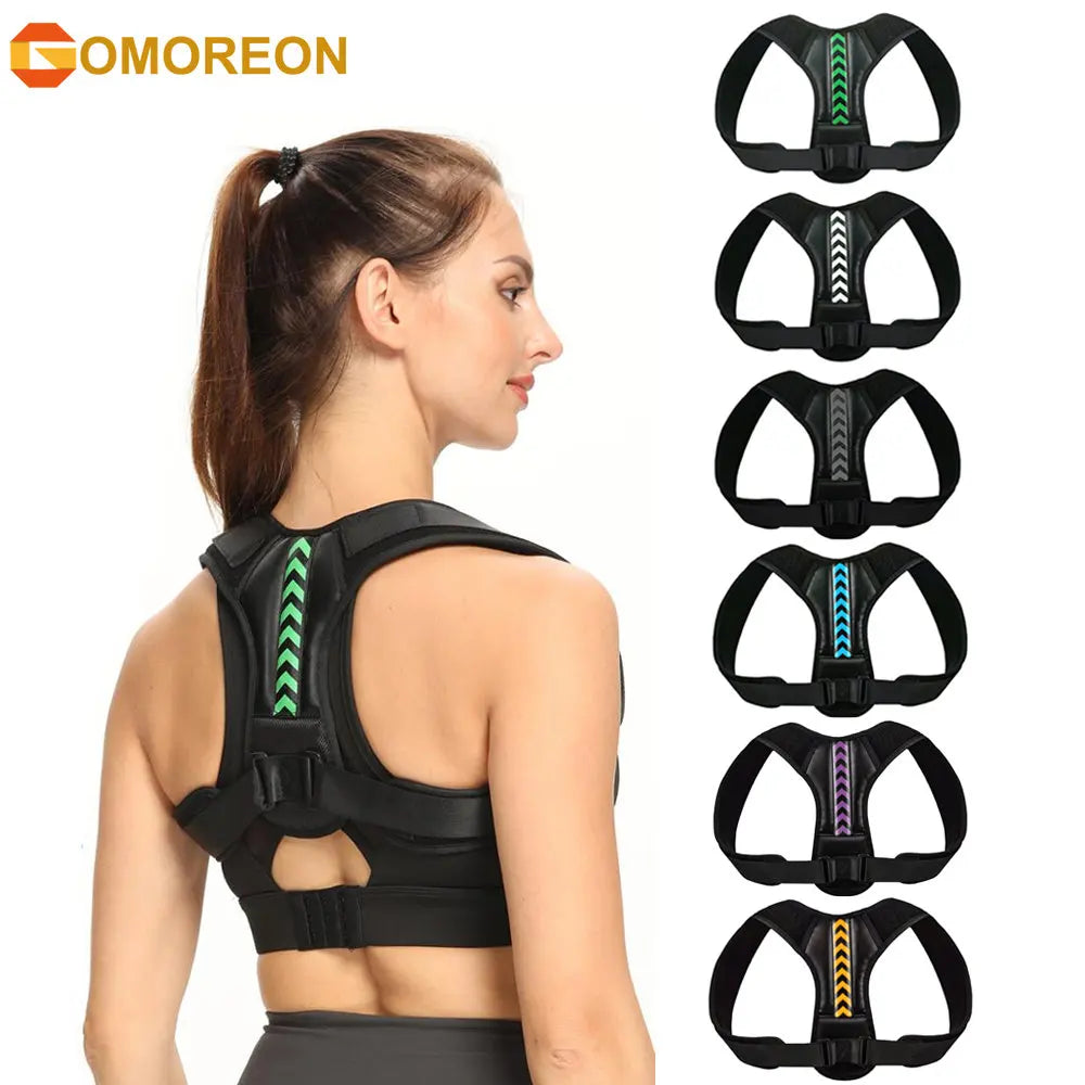 Adjustable Back Posture Corrector Belt – Spine Support Brace