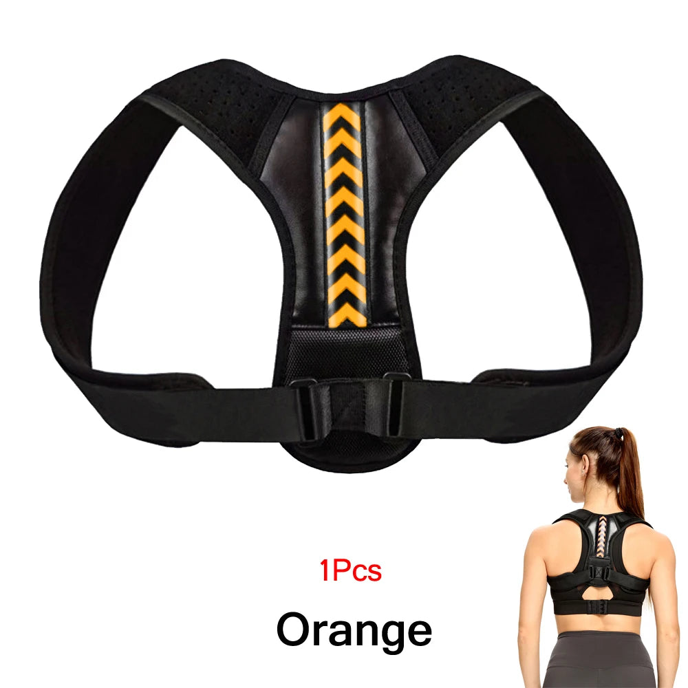 Adjustable Back Posture Corrector Belt – Spine Support Brace