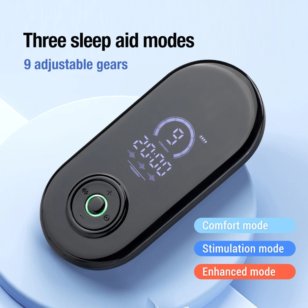 CES Ear-Clip Sleep & Anxiety Therapy Device — Non-Invasive Insomnia, Stress & Depression Relief via Pulse Acupressure