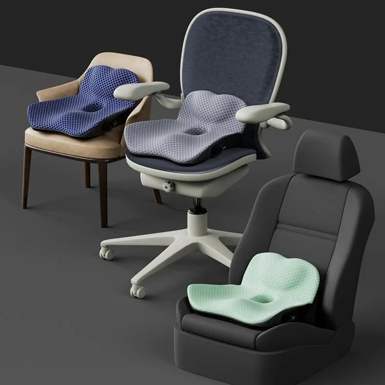 Coccyx Memory Foam Orthopedic Seat Cushion