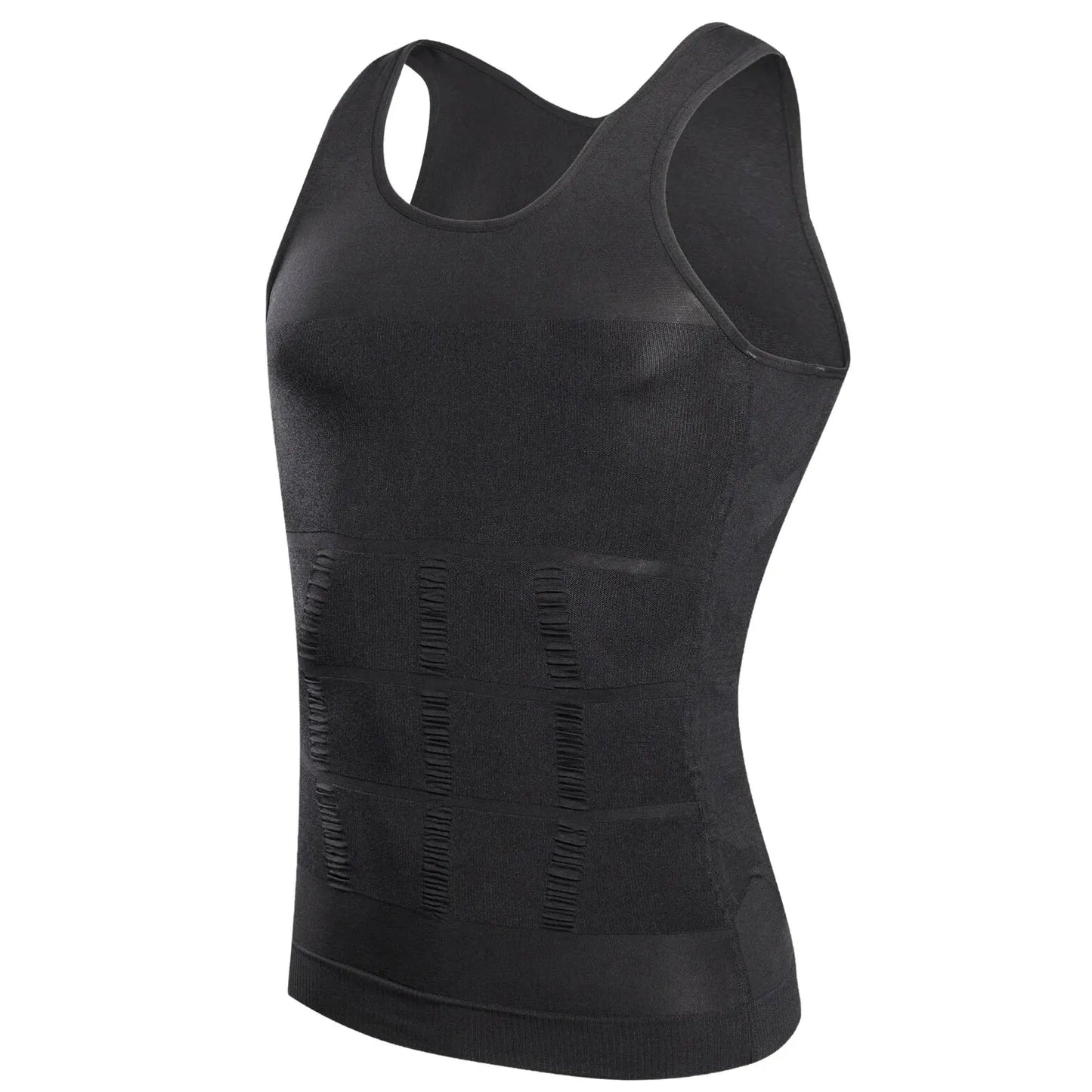 Men's Slimming Compression Vest – Seamless Shapewear Tank Top for Belly Control & Waist Training