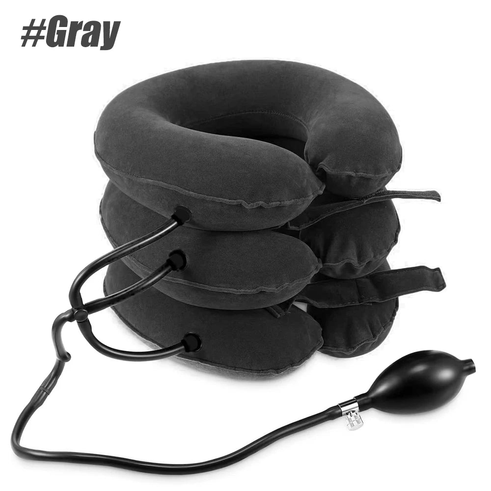 Cervical Neck Traction, Pain Relief Collar Brace