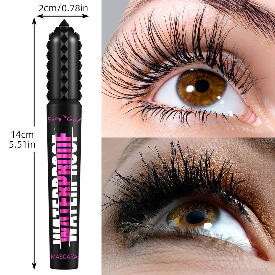 Waterproof 4D Mascara – Lengthening & Volumizing Korean Eyelash Makeup