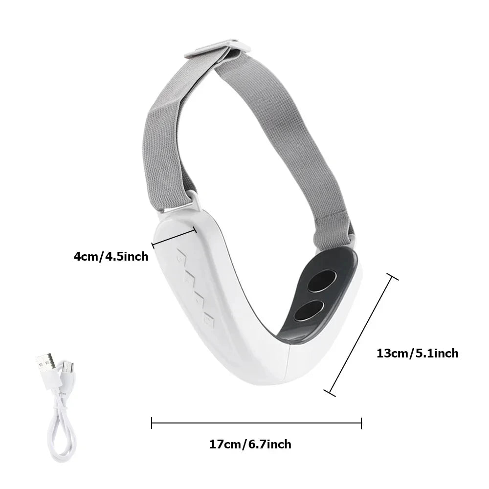 V Face Facial Massager – Intelligent V-Shaped Lifting Belt, Double Chin Reducer & Skin Firming Beauty Device