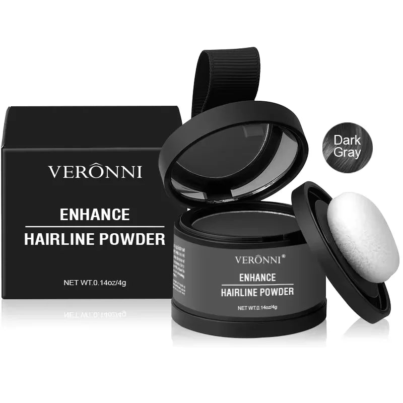 Hairline Powder Root Touch Up – 14 Colors Waterproof Hair Shadow Concealer, Natural Coverage & Hair Filler