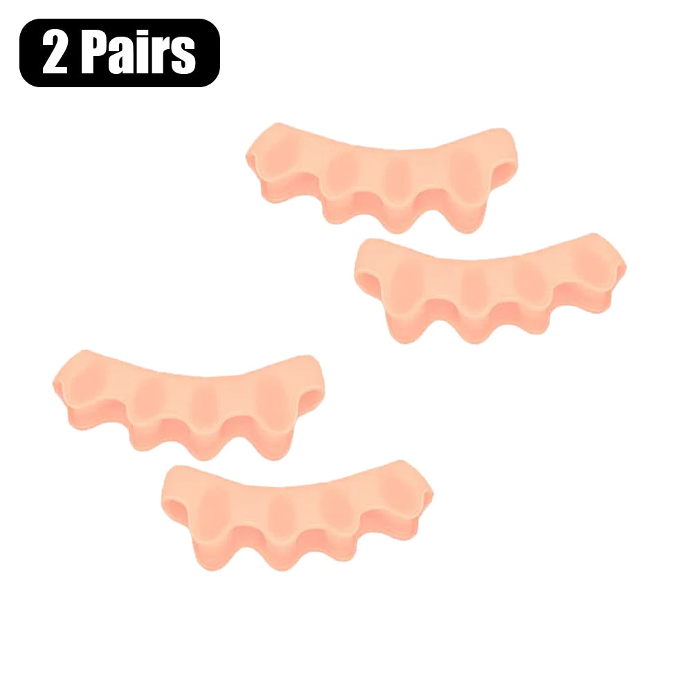 Toe Separators – Doctor Recommended Bunion Corrector & Toe Straightener for Plantar Fasciitis and Foot Pain Relief