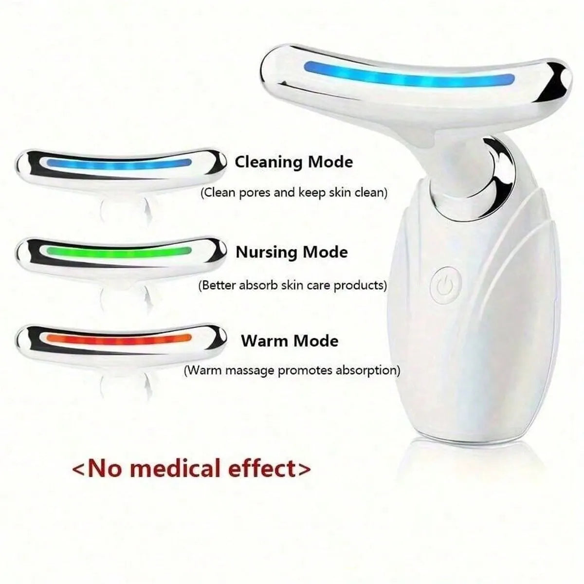 3 Color Neck and Face Massage Device – Multifunction Beauty Instrument