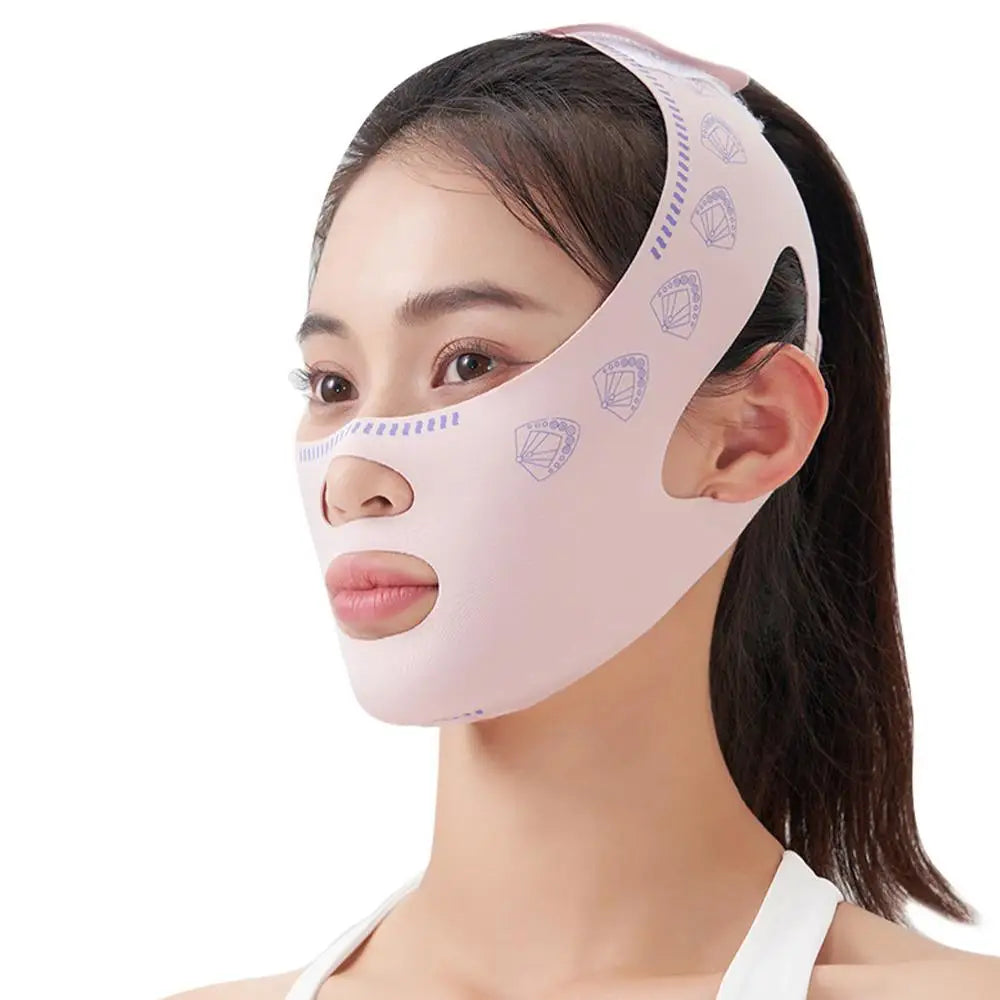 V Line Face Lifting Strap – Reusable Slimming Mask for Jawline & Chin Lift