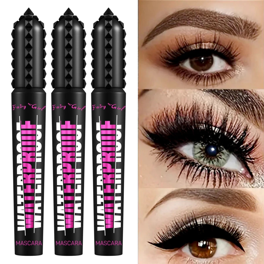 Waterproof 4D Mascara – Lengthening & Volumizing Korean Eyelash Makeup