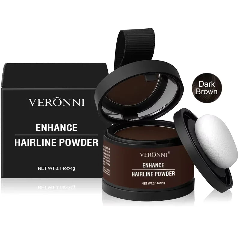 Hairline Powder Root Touch Up – 14 Colors Waterproof Hair Shadow Concealer, Natural Coverage & Hair Filler
