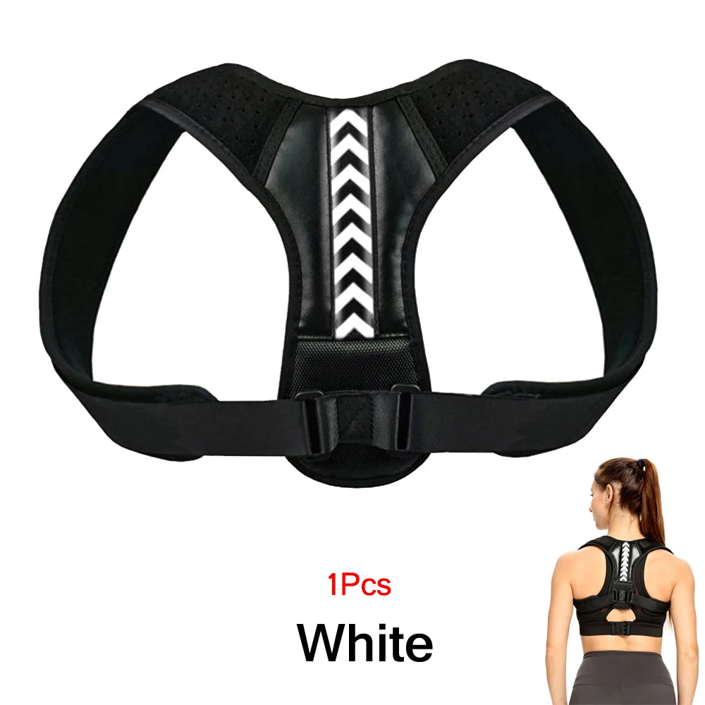 Adjustable Back Posture Corrector Belt – Spine Support Brace