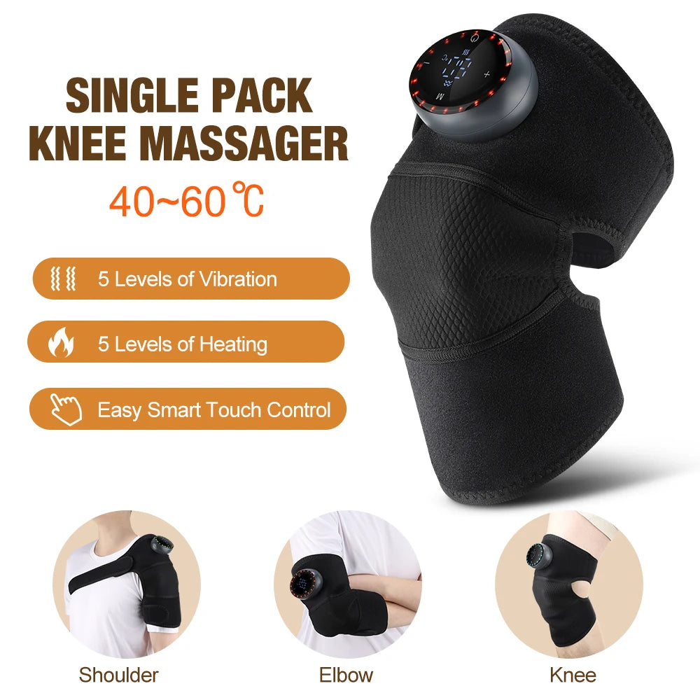 5-Gear Smart Heating Knee Massager