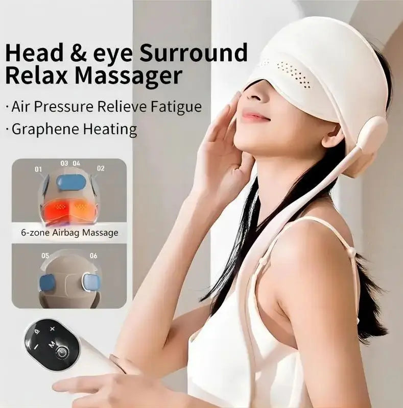 Air Pressure Head & Eye Massager