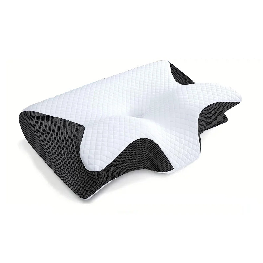 Orthopedic Cervical Memory Foam Pillow – Ergonomic Neck Support for Pain Relief & Better Sleep