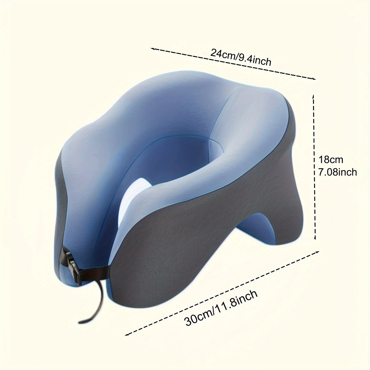 Multi-Functional U-Shaped Pillow – Travel Neck and Head Protector, Comfortable Nap Pillow for Airplane and Home Use