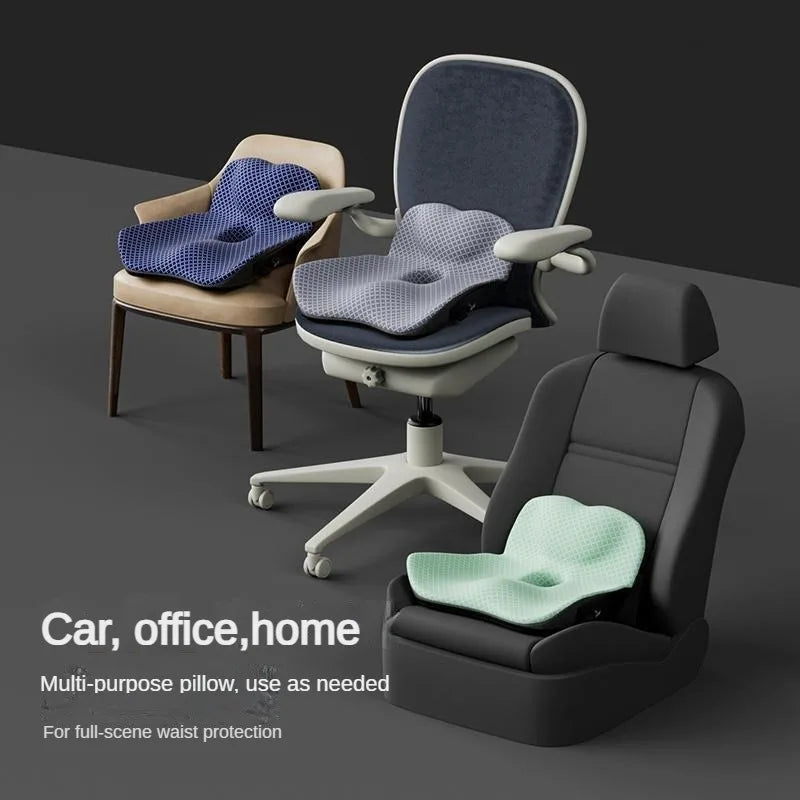 Coccyx Memory Foam Orthopedic Seat Cushion