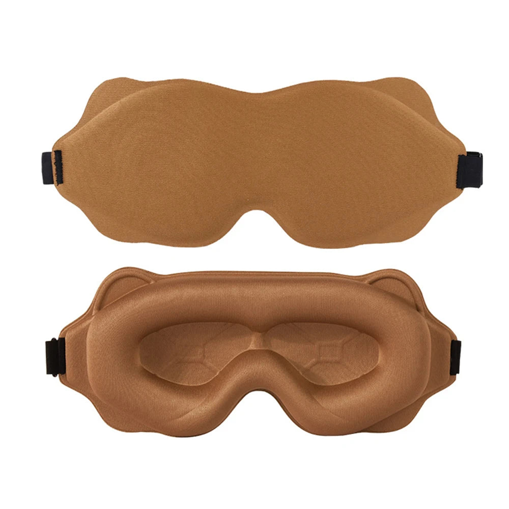 3D Sleep Mask – Blackout Eye Mask for Sleeping, Soft Breathable Travel Eyeshade & Night Sleep Aid