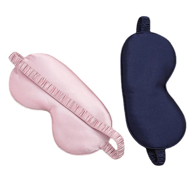 Double-sided Imitation Silk Breathable Light-Blocking Eye Mask