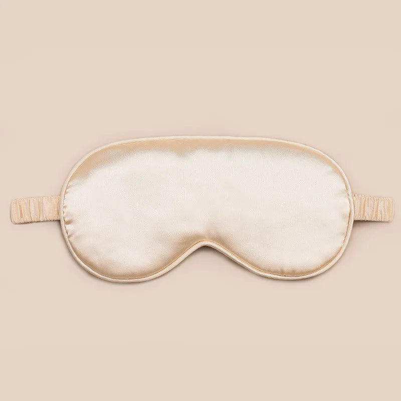 Double-sided Imitation Silk Breathable Light-Blocking Eye Mask