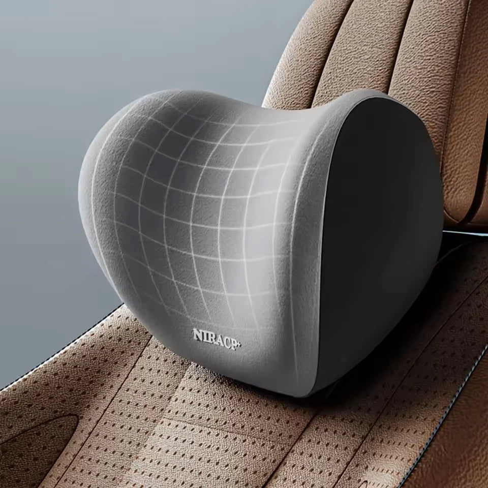 Car Seat Neck Pillow & Adjustable Lumbar Support