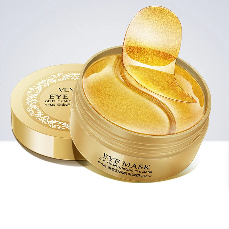 Seaweed Gold Collagen Under-Eye Mask – Anti-Aging, Moisturizing, Dark Circle & Puffiness Treatment