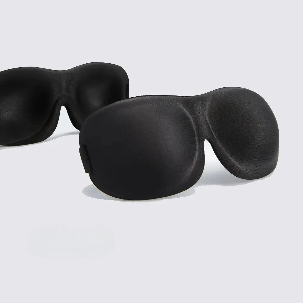 3D Sleeping Eye Mask – Breathable Memory Foam Night Blindfold for Natural, Comfortable Sleep