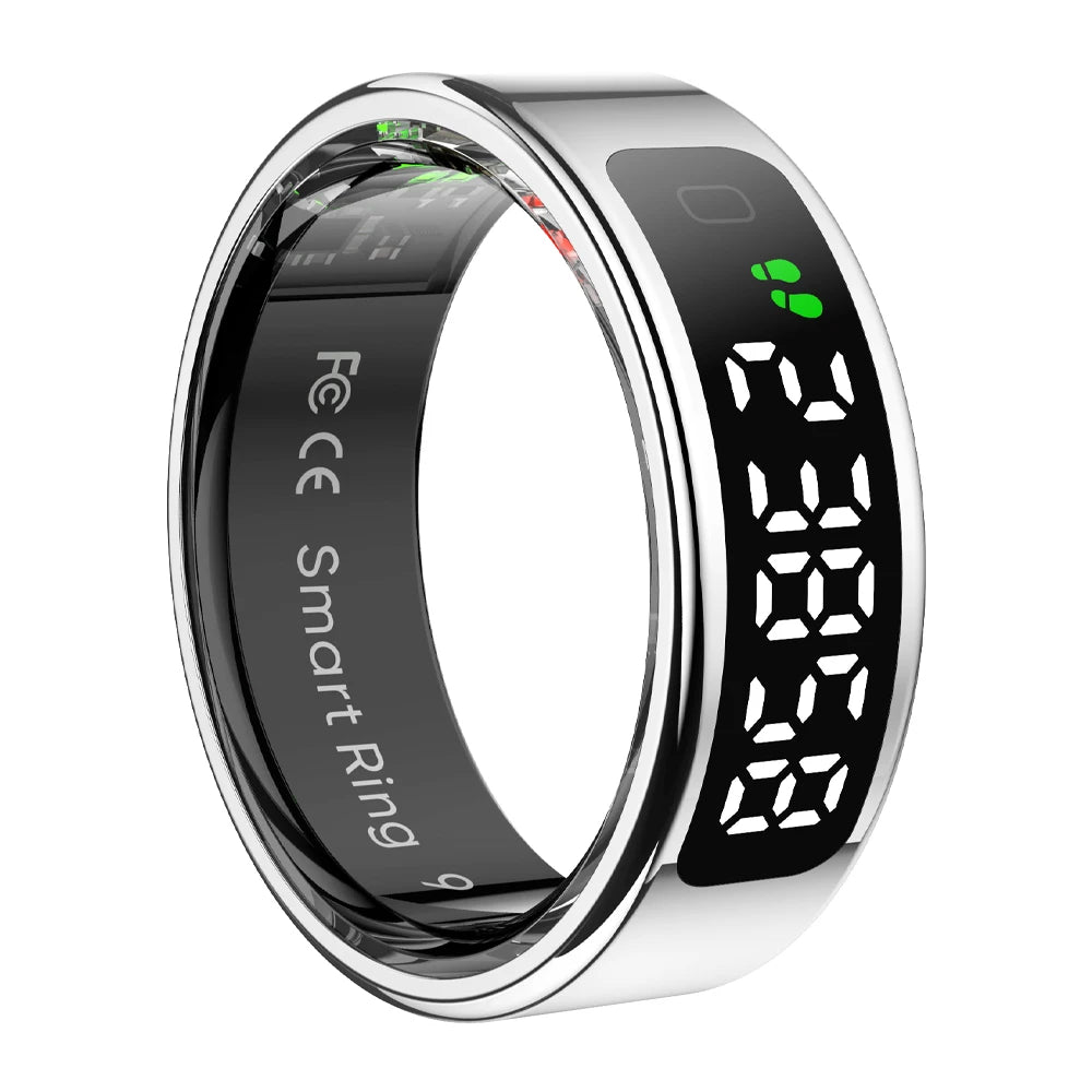 Touch-Screen Health Smart Ring
