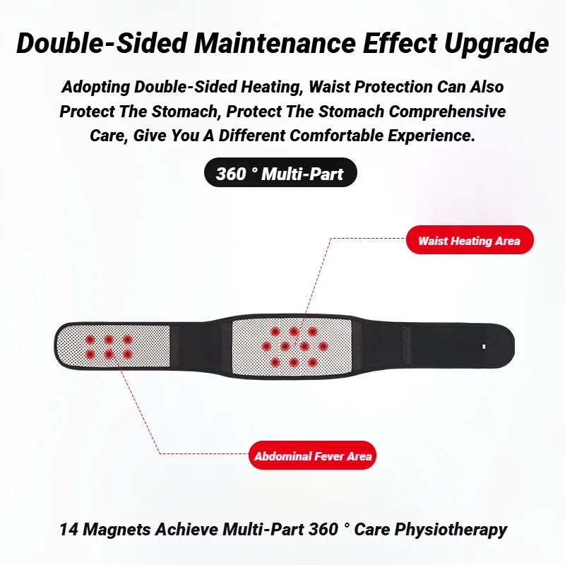 Magnetic Therapy Back Support Belt