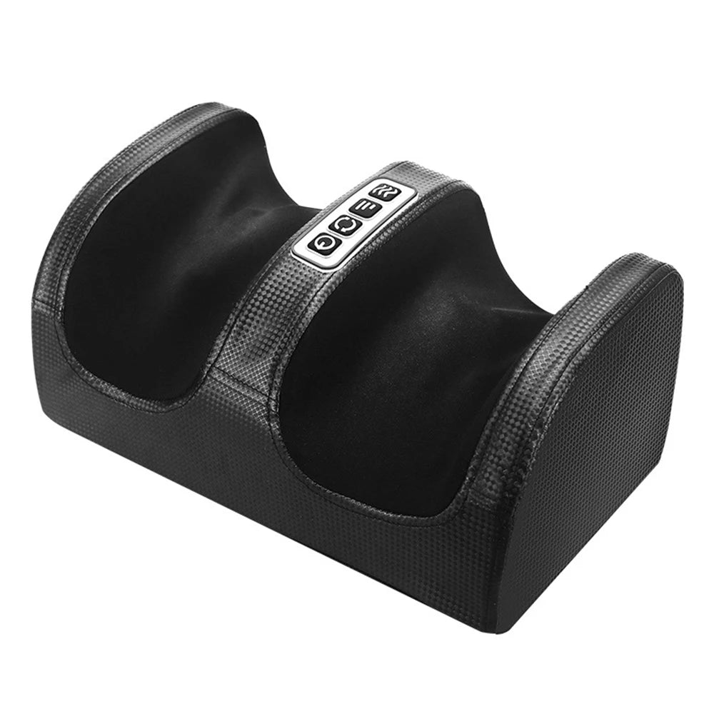 Electric Foot Massager – Shiatsu Kneading, Heating Therapy, Hot Compression, and Roller for Muscle Relaxation and Pain Relief