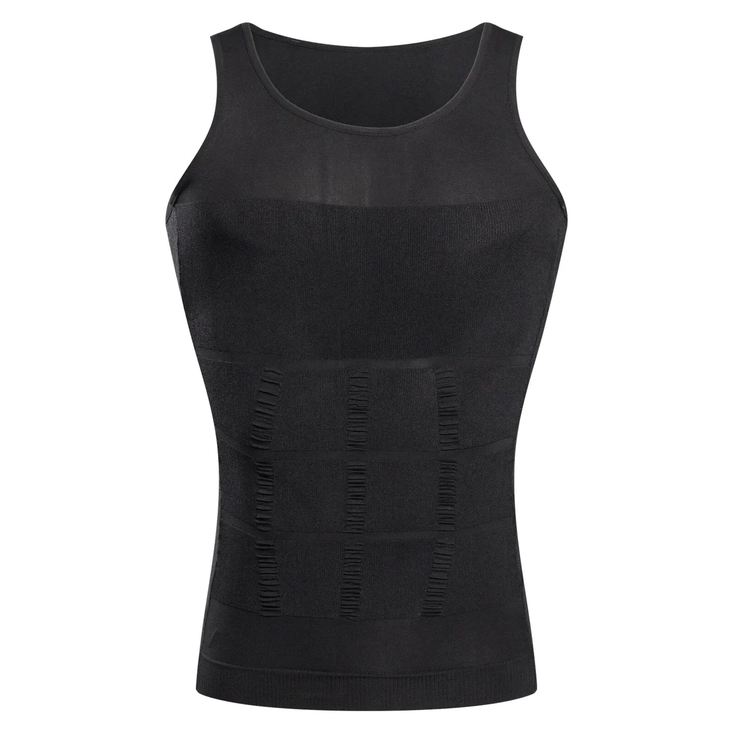 Men's Slimming Compression Vest – Seamless Shapewear Tank Top for Belly Control & Waist Training