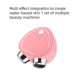 Facial Massage Roller – Portable USB Rechargeable Multifunctional Facial Beauty Device for Home Use