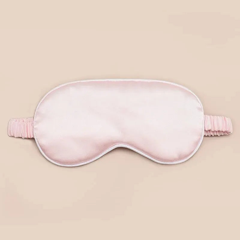 Double-sided Imitation Silk Breathable Light-Blocking Eye Mask