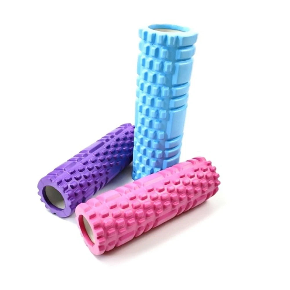 Foam Massage Roller – Hollow Yoga Column for Deep Tissue Massage, Fitness, & Physical Therapy