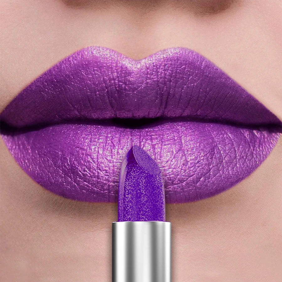 Bold & Intense Glitter Metallic Lipstick
