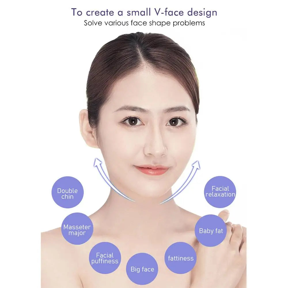 V Line Face Lifting Strap – Reusable Slimming Mask for Jawline & Chin Lift