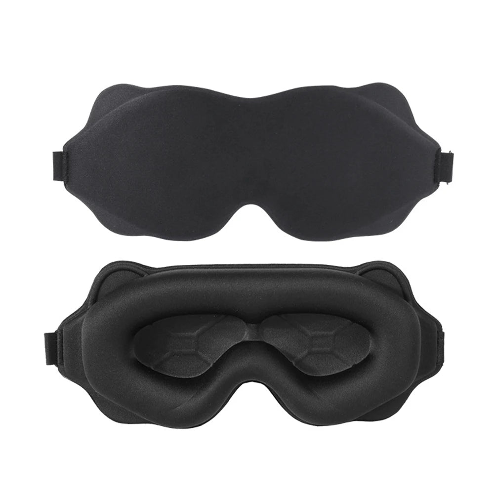 3D Sleep Mask – Blackout Eye Mask for Sleeping, Soft Breathable Travel Eyeshade & Night Sleep Aid
