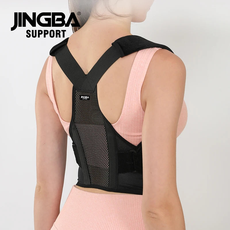Fully Adjustable Upper Back Posture Corrector – Spine Straightener Brace
