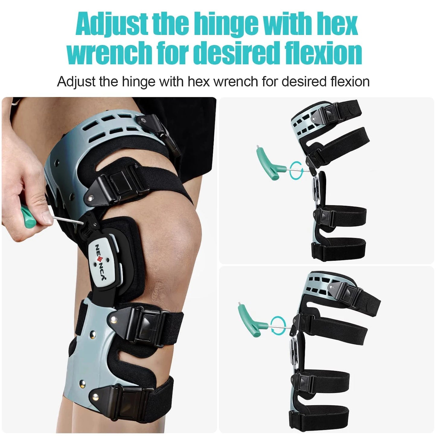 Unloader Knee Brace – Adjustable Support for Arthritis Pain, Osteoarthritis, Cartilage Defect & Avascular Necrosis Relief