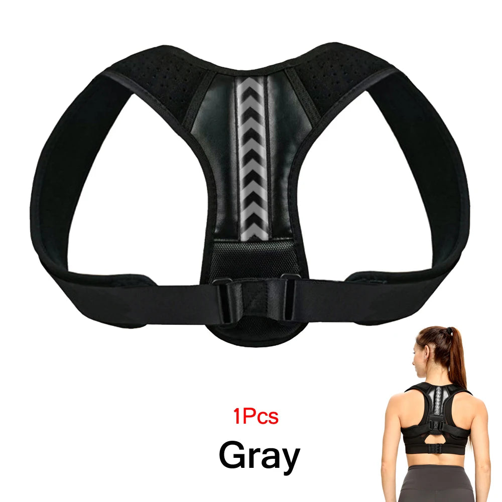 Adjustable Back Posture Corrector Belt – Spine Support Brace