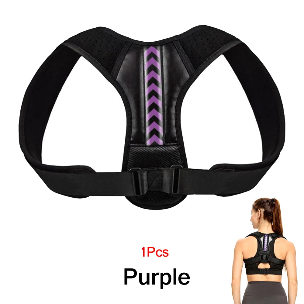 Adjustable Back Posture Corrector Belt – Spine Support Brace